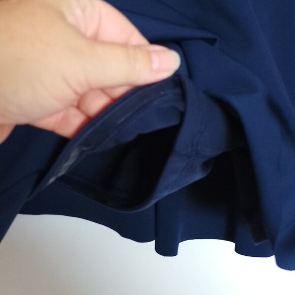 Athleta Womens’ Ace Skort 15.5”, Skater Skirt, Navy Blue, Sz. 2X, NWT - Picture 6 of 12